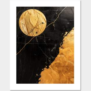 Gold sun By Jean-Claude Posters and Art